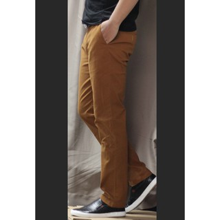 DUY NHẤT   Quần Kaki dài nam màu vàng đậm Siêu Sale