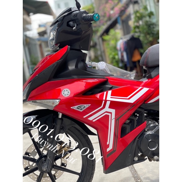 Tem y15zr mẫu mới dạng bốc ép dán xe sơn