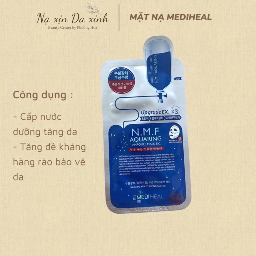 Mặt nạ Mediheal cấp ẩm dưỡng trắng da