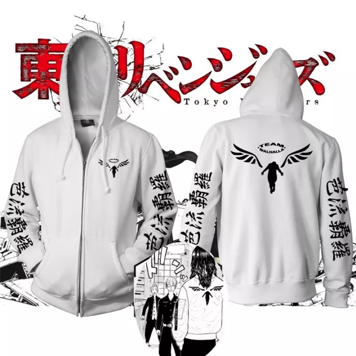 áo khoác hoodie Tokyo revengers valhalla team walhalla anime cực chất |TOKYO STORE | WebRaoVat - webraovat.net.vn