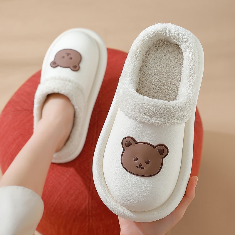 Dép bông nam đi trong nhà thiết kế dễ thương