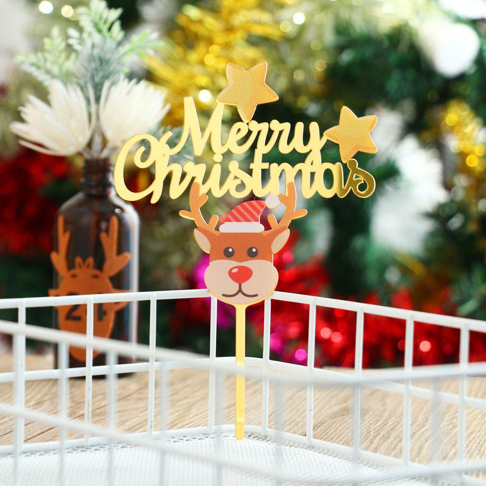 ESPO Topper Trang Trí Bánh Kem Hình Ông Già Nô En