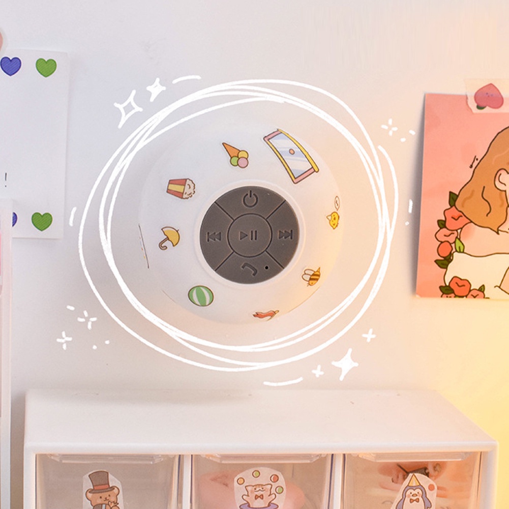 Loa bluetooth không dây mini chống nước cho nhà tắm