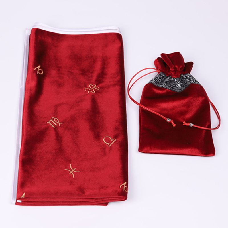 Khăn Trải Bàn Tarot Bằng Vải Nỉ Chất Lượng Cao Ốp