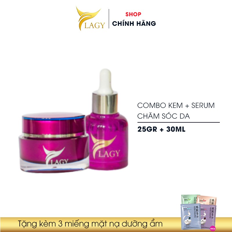 [Chính hãng ] Combo bộ 2 sản phẩm kem face YLAGY và serum tảo non | BigBuy360 - bigbuy360.vn