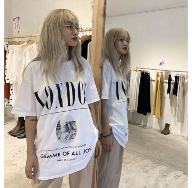 Áo Phông Trắng London Cao Cấp