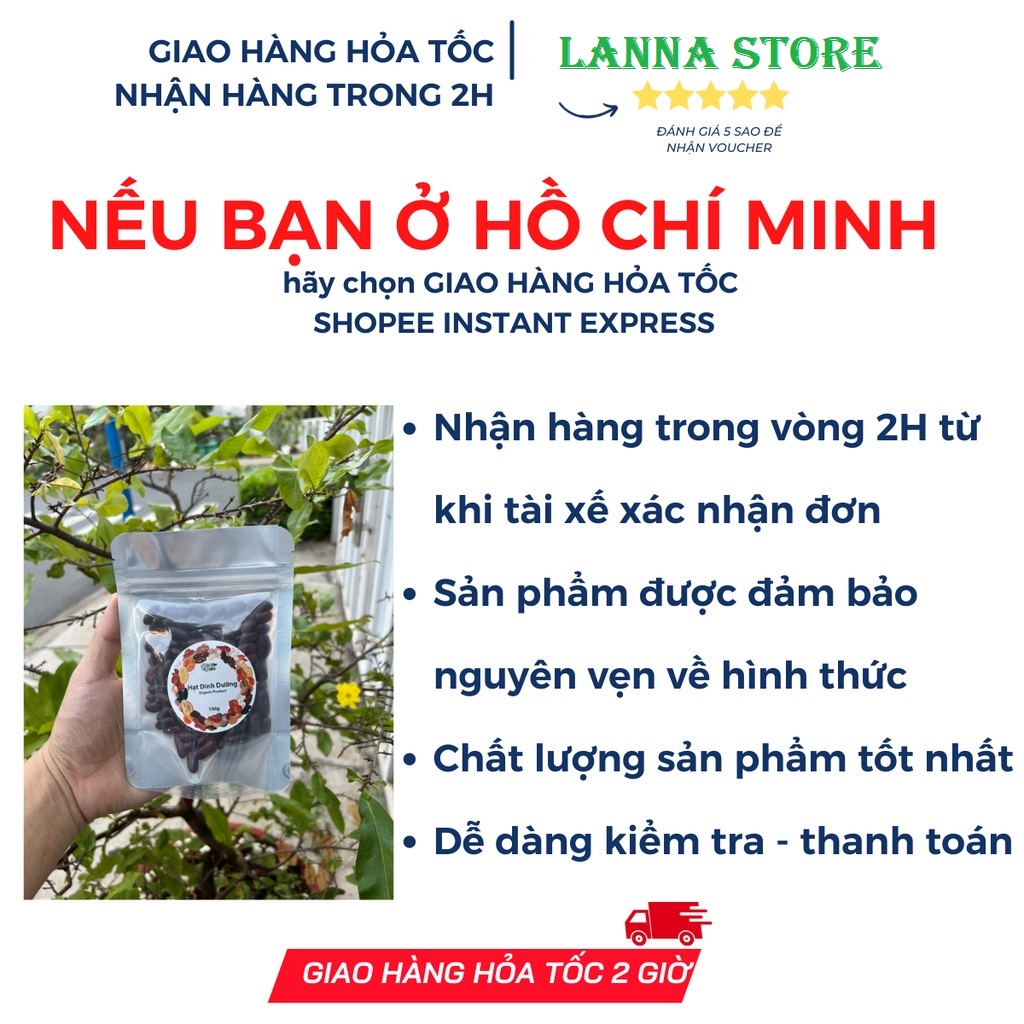 Tổng hợp Hạt Dinh Dưỡng Cho Bé Ăn Dặm, Nguyên Liệu Làm Ngũ Cốc, Sữa Hạt ăn kiêng giảm cân kèm Hạt chia, Yến mạch - 100g