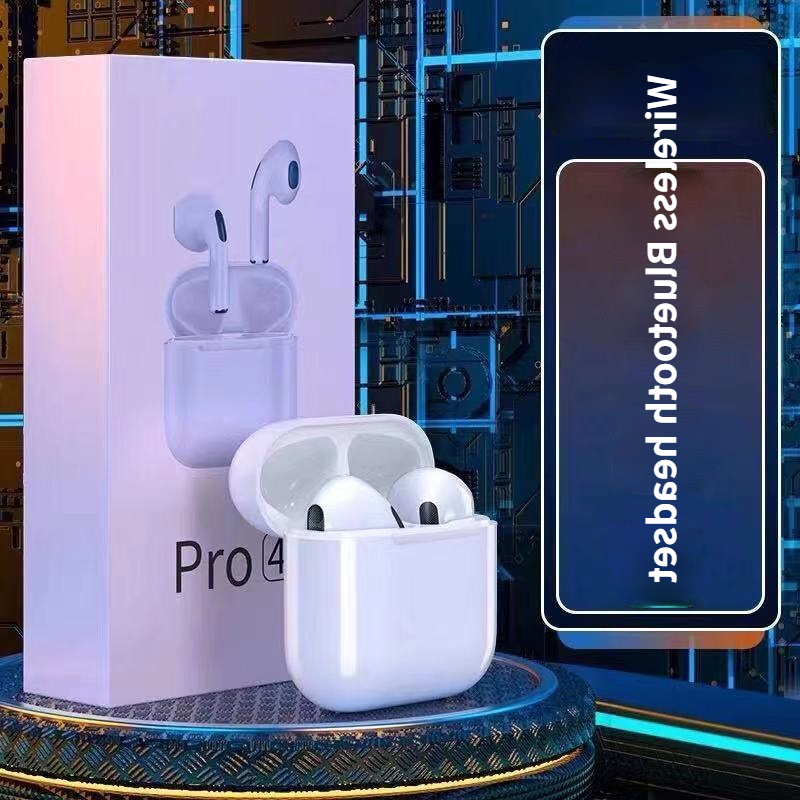 Tai nghe Bluetooth 5.0 Pro4 không dây Bông tai thể thao