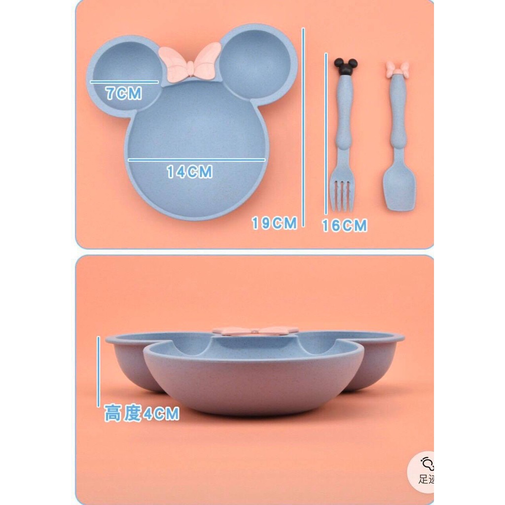 BÁT ĂN DẶM HÌNH MICKEY