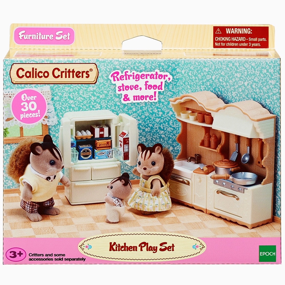 Sylvanian Families Calico Critters Bộ Nhà Bếp Kitchen Playset
