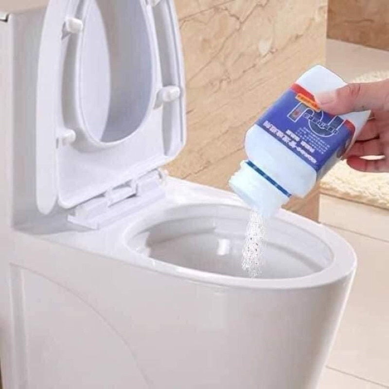 Bột thông tắc cống toilet lắp xanh 260gam