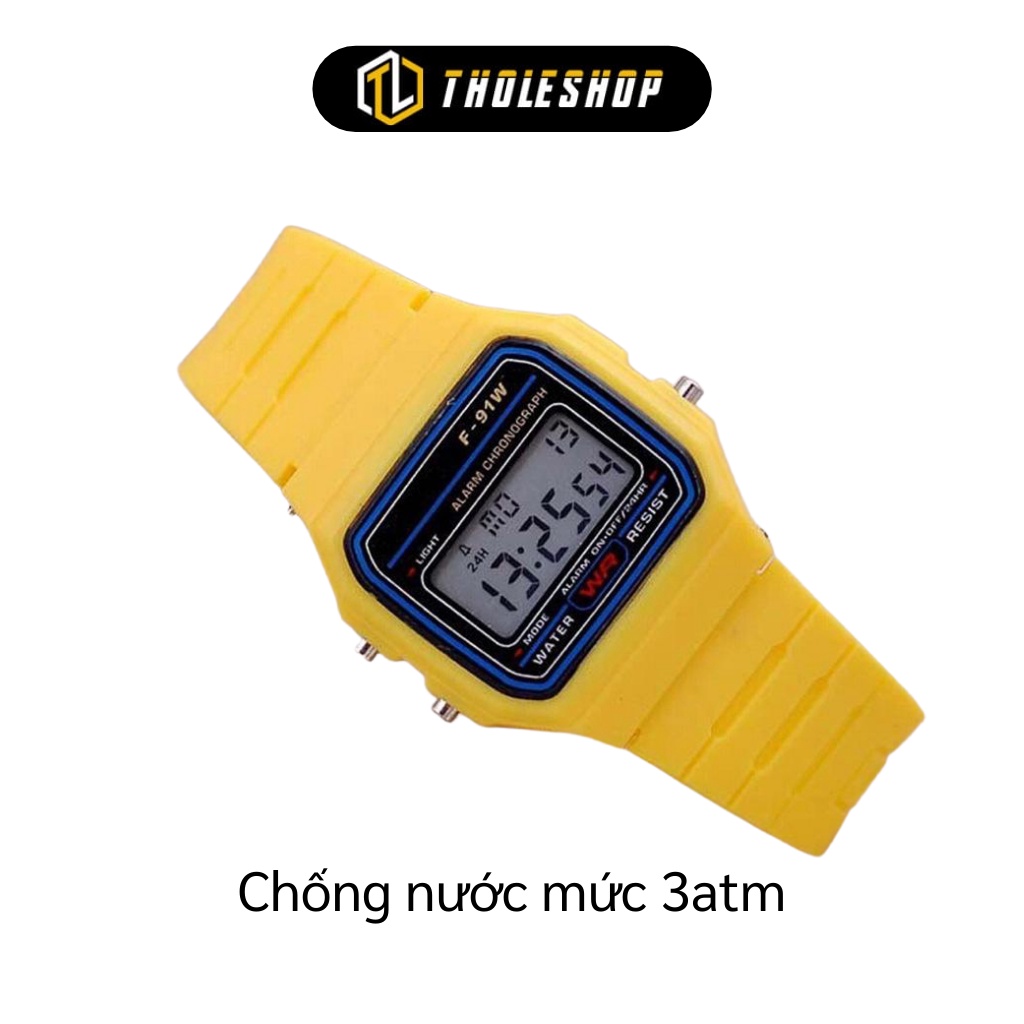 Đồng Hồ Điện Tử Nam Nữ Thể Thao F-91W Chống Nước Cao, Kiểu Dáng Cổ Điển 8156