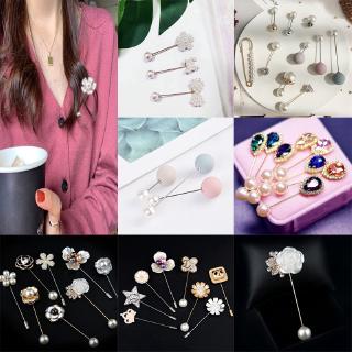 Ghim cài áo đính ngọc trai phong cách Hàn Quốc thanh lịch dành cho nữ