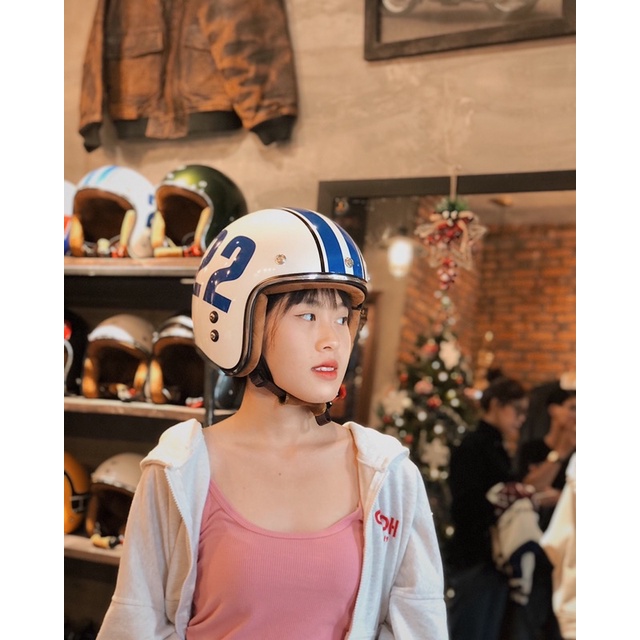 Nón bảo hiểm Kraft Helmet - 22 - Vintage motocycle
