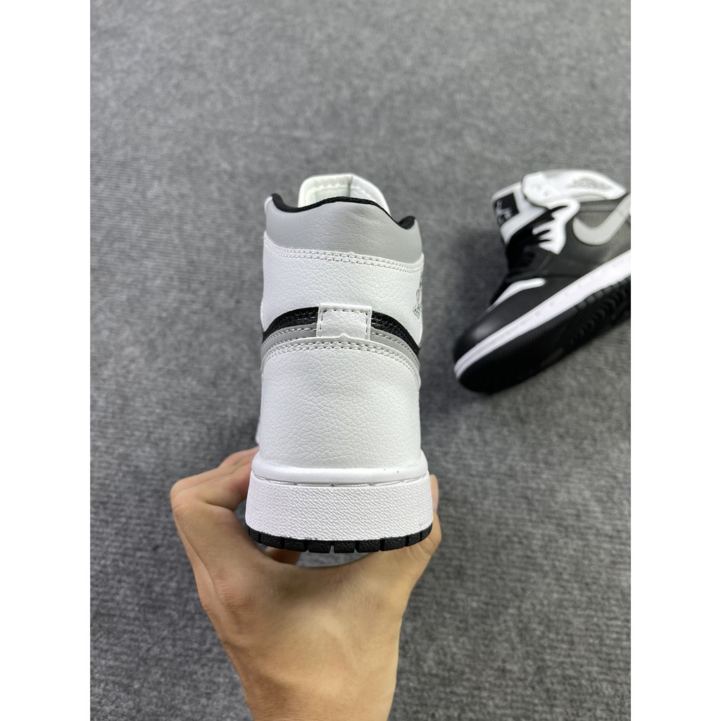 ✔️Giày Jordan 1 Mid Đen Trắng Fullbox✔️