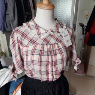 Áo sơ mi zara auth newtag