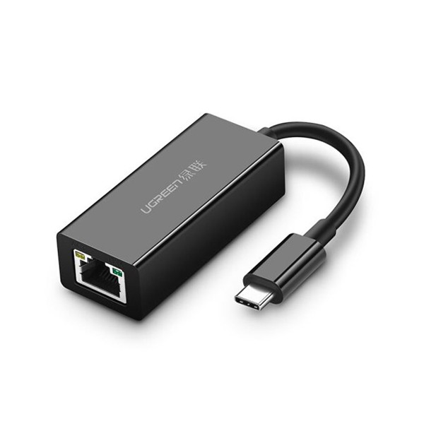 Cáp USB Type C to Lan Gigabit 10/100/1000Mbps chính hãng Ugreen 50307