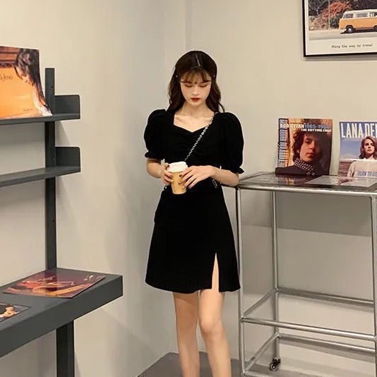 Đầm Nữ Dài Tay Cổ Tròn Dáng Ôm Thời Trang Hàn