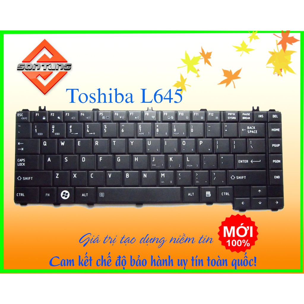 Bàn Phím Laptop Toshiba Satellite L640 L645 C600 C640 | BigBuy360 - bigbuy360.vn