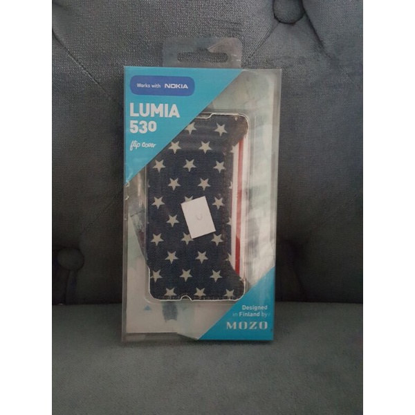 Ốp Lưng Nắp Gập Dập Hình Ngôi Sao Cho Nokia Lumia 530