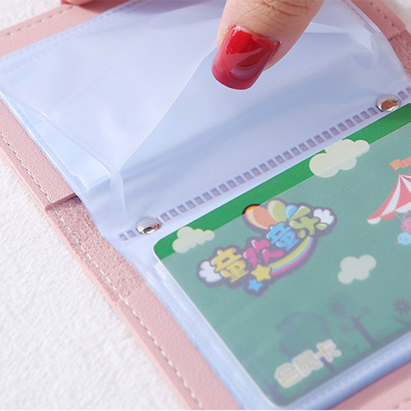 Ví đựng thẻ bằng da PU kiểu dáng thời trang
