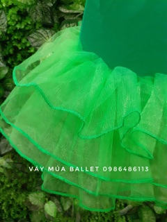 Váy múa ballet dây kép đan lưng (có sỉ từ 5c)