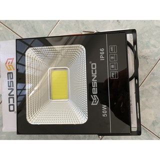 Đèn pha led ESNCO 50W chuyên công trình, bảng hiệu lắp đặt ngoài trời chống nước IP66 đủ công suất