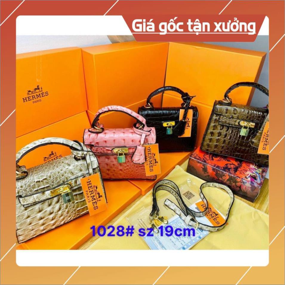 Hàng Cao Cấp - Túi xách da cá sấu- có khóa siêu xinh lối 1 đổi 1 | BigBuy360 - bigbuy360.vn