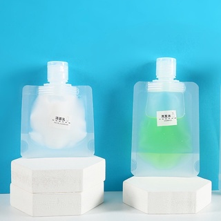 Túi đựng chiết mỹ phẩm có nắp 30ml, 50ml, 100ml, kèm sticker cute