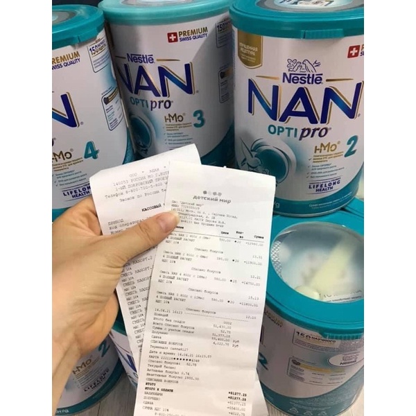 Sữa NAN optipro  HMO của Nga 400g/800g