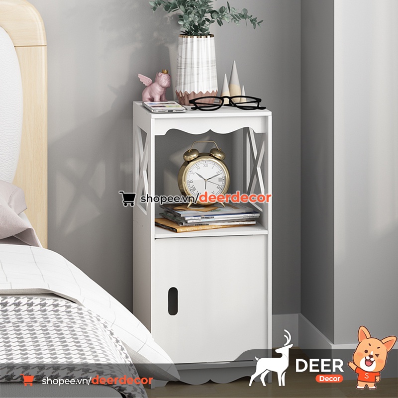 Kệ Tủ Đầu Giường Bằng Nhựa Hiện Đại Sang Trọng - DEER DECOR