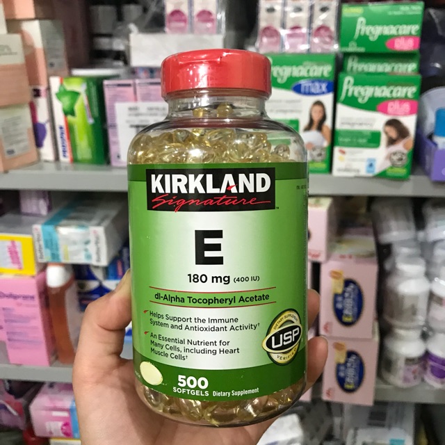 Viên uống Vitamin E Kirkland hàng chính hãng