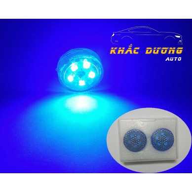 BỘ 2 ĐÈN LED 5 MẮT NHẤP NHÁY CẢNH BÁO MỞ CỬA Ô TÔ