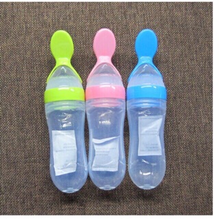 Bình ăn cháo sữa cho bé