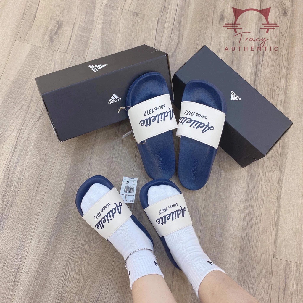Dép AdiDas Adilette kỉ niệm 50 năm chống nước êm chân unisex nam nữ Full Box