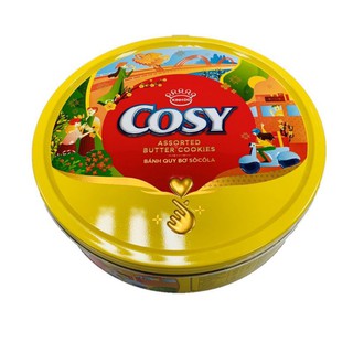 TẾT BÁNH COSY HỘP SẮT 546G KÈM TÚI XÁCH
