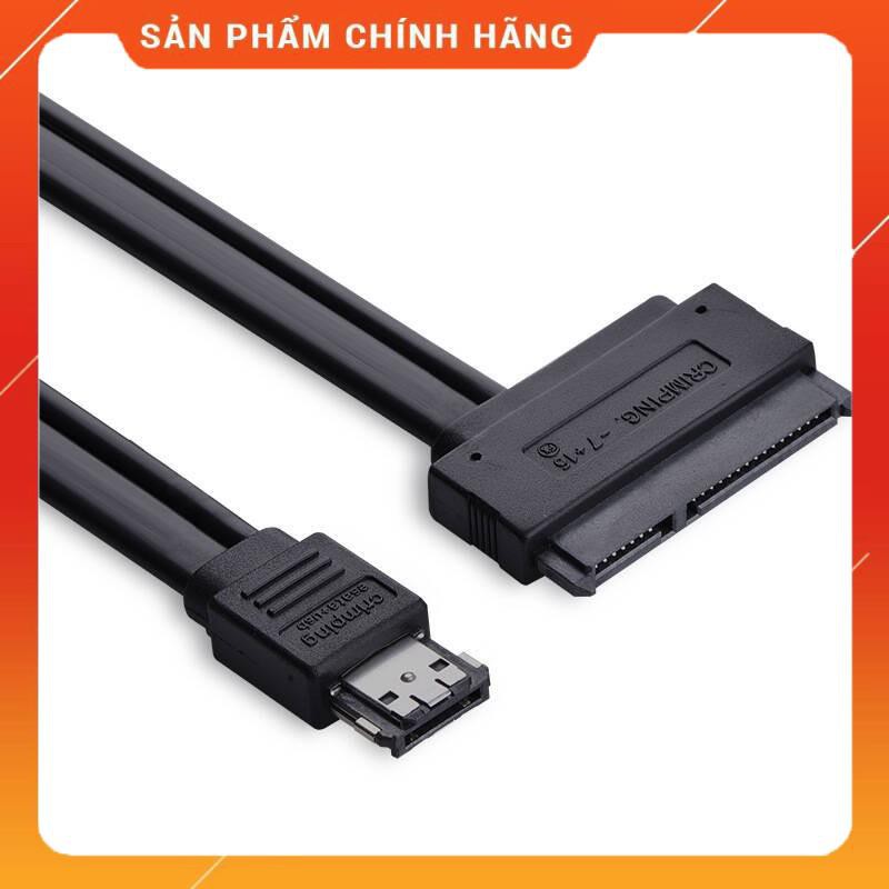 Cáp eSATAp combo sang Sata 22pin dài 0.5M UGREEN 10646 dailyphukien