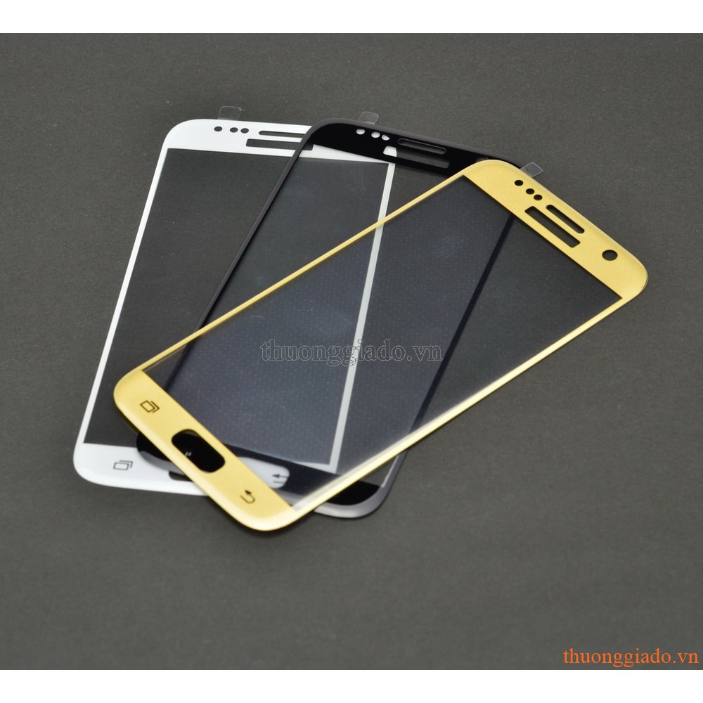 Miếng Dán Cường Lực 4D Full Màn cho Samsung Galaxy S7 (Trắng)