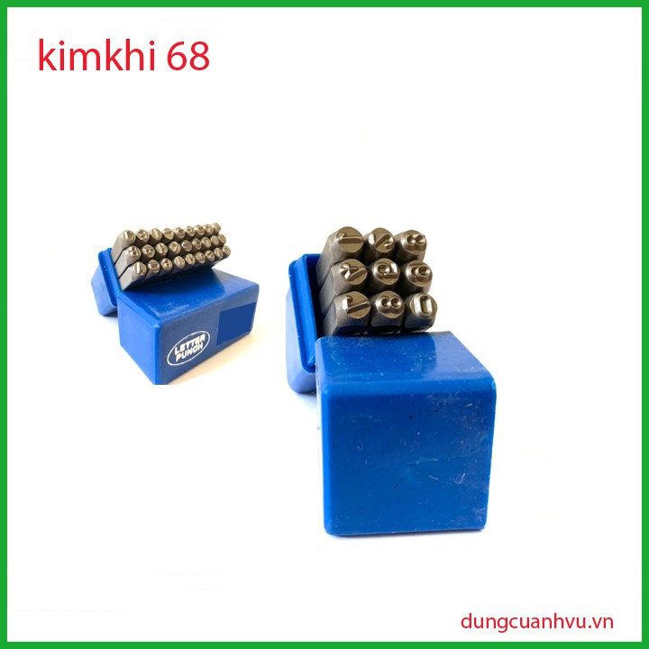 Bộ đóng số và chữ 3mm, 4mm ,5mm XUÔI