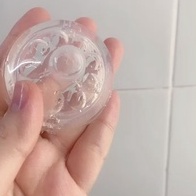 Combo 2 núm ti bình sữa Natural Kichilachi cổ rộng silicone cao cấp, siêu mềm, mô phỏng bầu vú mẹ