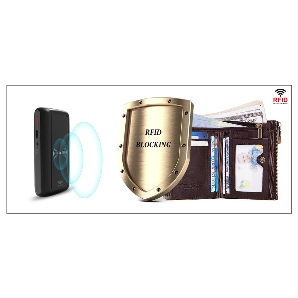 Ví Da Thật 100% Nhỏ Gọn Cho Nam