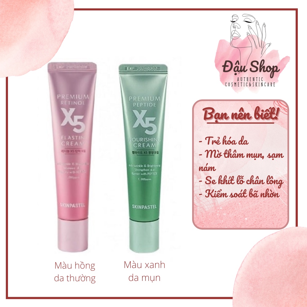 Kem trẻ hoá da Retinol X5
