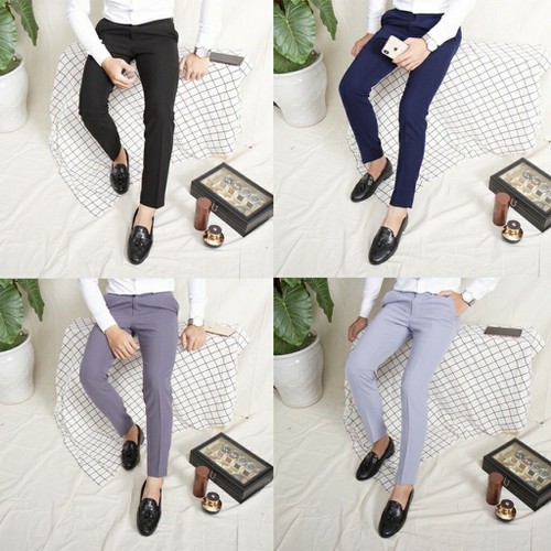 Quần tây ống côn nam tính dáng Hàn - TT New