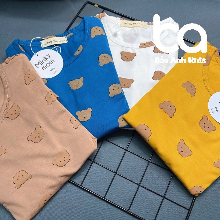 [Free Ship] Bộ Dài Tay Cho Bé Trai Bé Gái size đại 18-29 cân - Chất cotton Minky Mom Mềm Mịn Dày Dặn Co Giãn Tốt