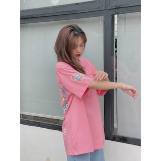 Áo thun TSUN Sticker Pink Tee - Hồng - Unisex