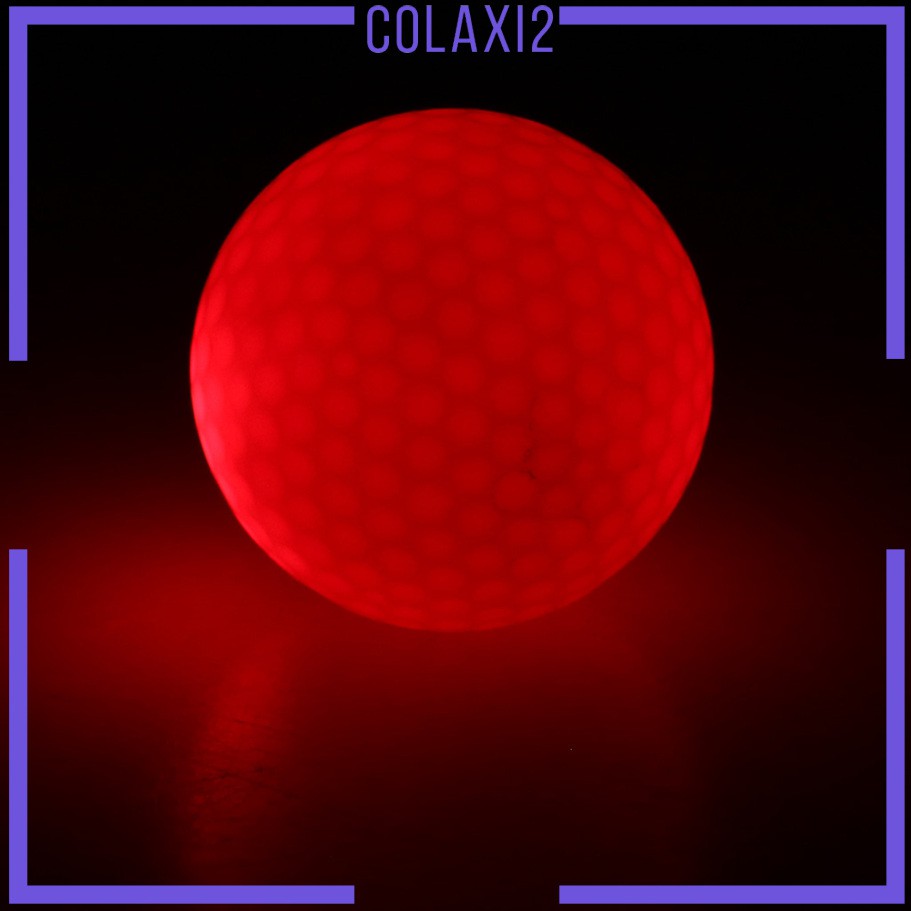 Set 4 Quả Bóng Golf Có Đèn Led Dùng Để Luyện Tập Vào Ban Đêm Colaxi2