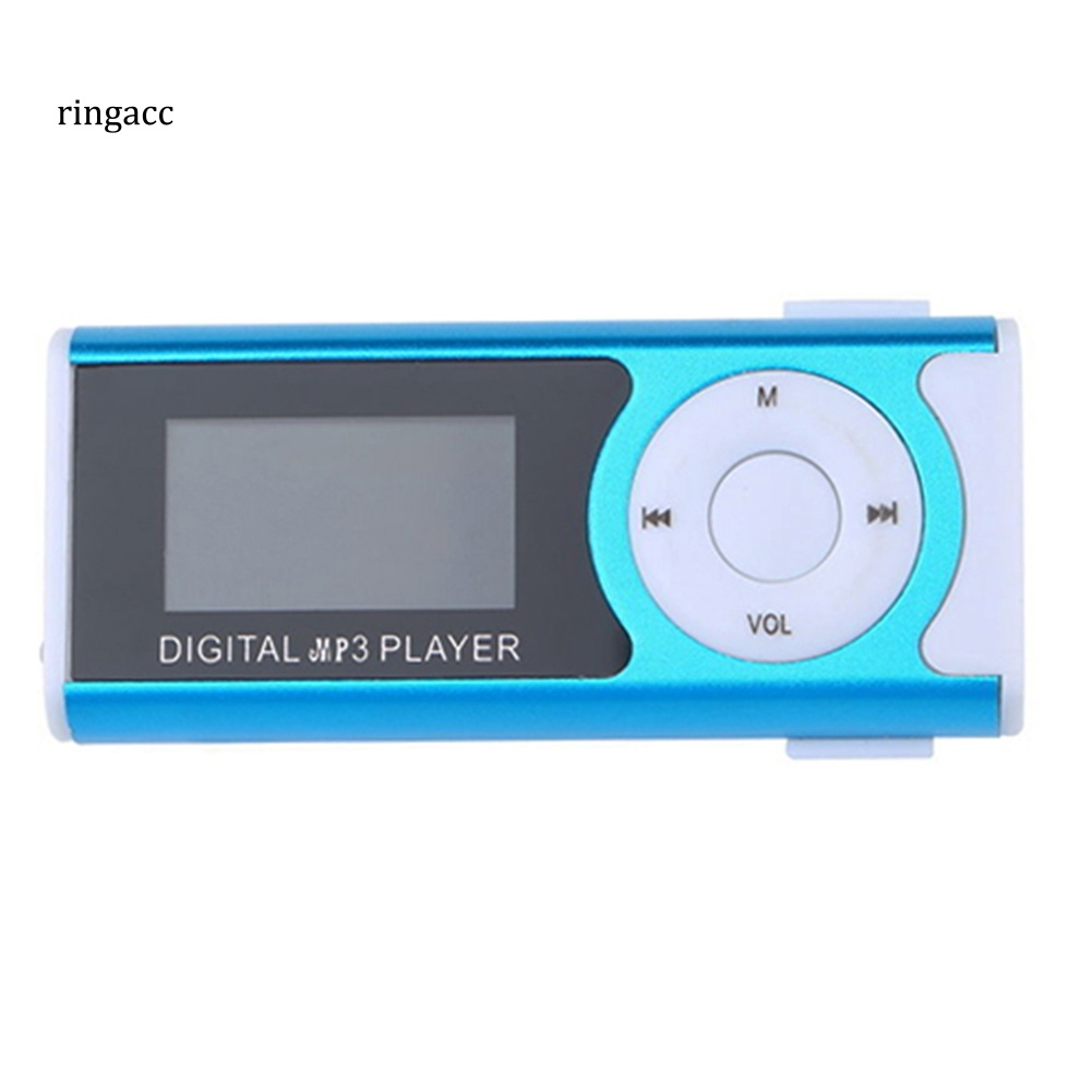 Máy nghe nhạc MP3 màn hình LCD hỗ trợ thẻ nhớ Micro SD TF 16GB