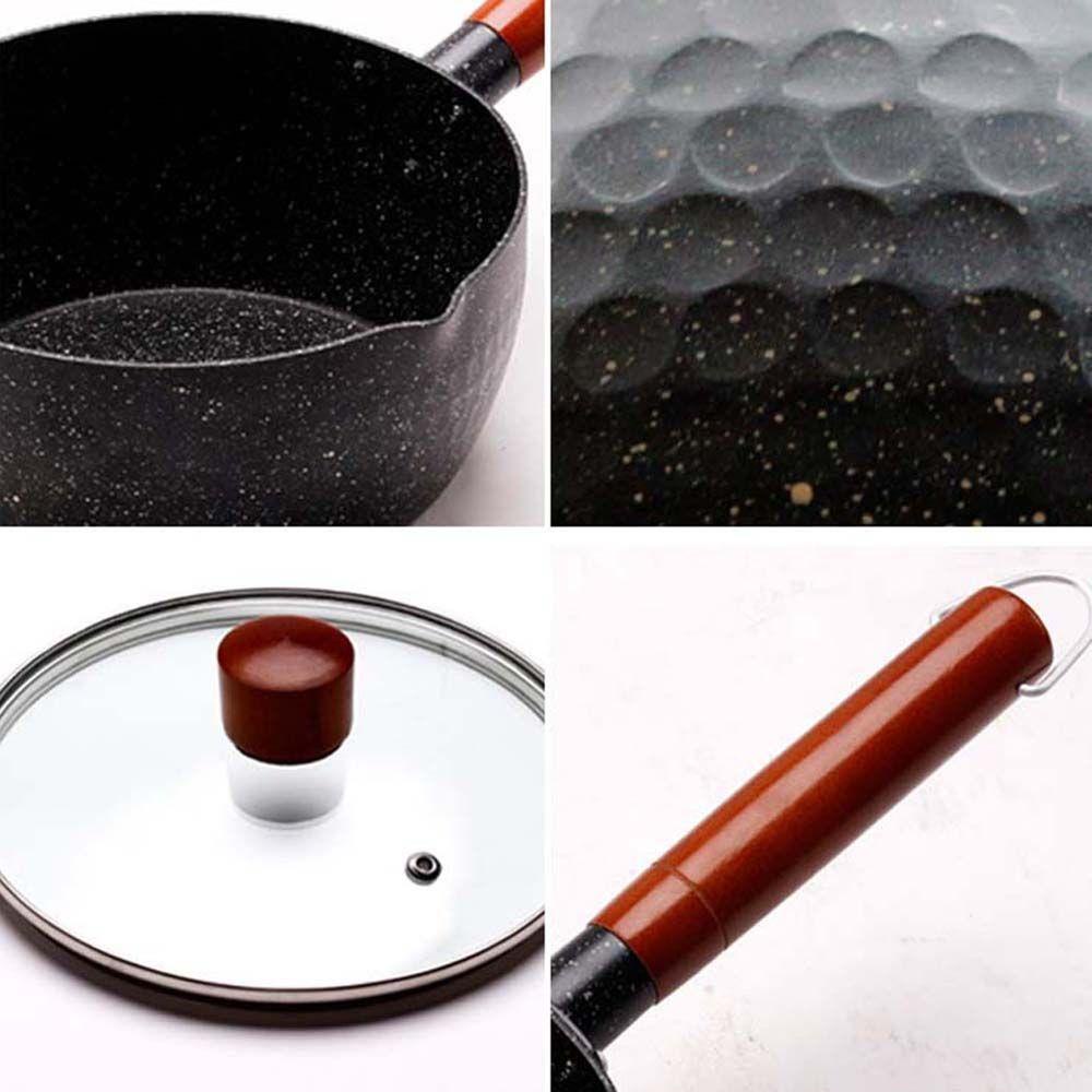 Nồi Nấu Ăn Tay Cầm Bằng Gỗ Thông Dụng Cho Nhà Bếp