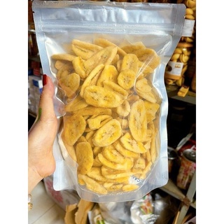 Chuối sấy giòn PH Healthy Food - chuối sấy giòn nguyên miếng hàng xuất khẩu loại 1 thơm ngọt tràn khoang miệng