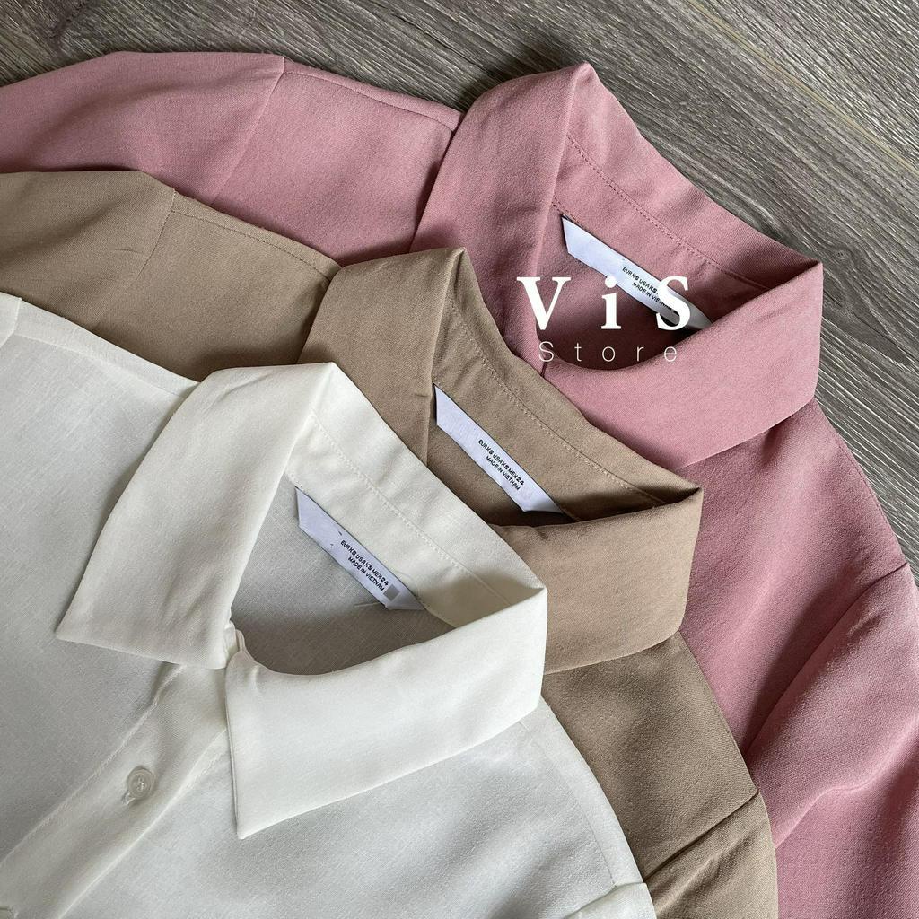 Áo sơ mi nữ tay dài